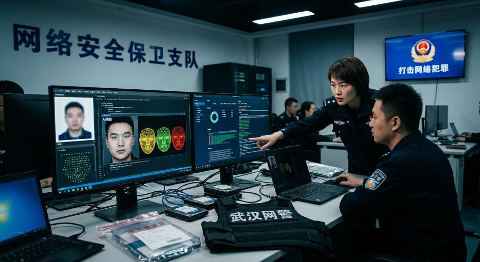 武汉网警破获通过 “AI换脸”非法侵入计算机信息系统案