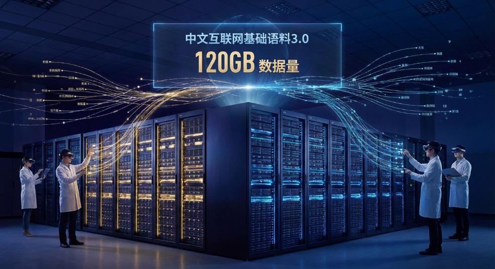 中文互联网基础语料 3.0 发布：数据量为 120GB，助力大模型训练与 AI 
