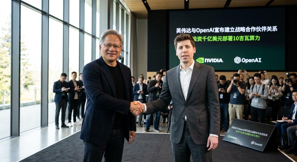 英伟达与OpenAI宣布建立战略合作伙伴关系,投资千亿美元部署10吉瓦算力 英伟达与OpenAI宣布建立战略合作伙伴关系,投资千亿美元部署10吉瓦算力第一张图