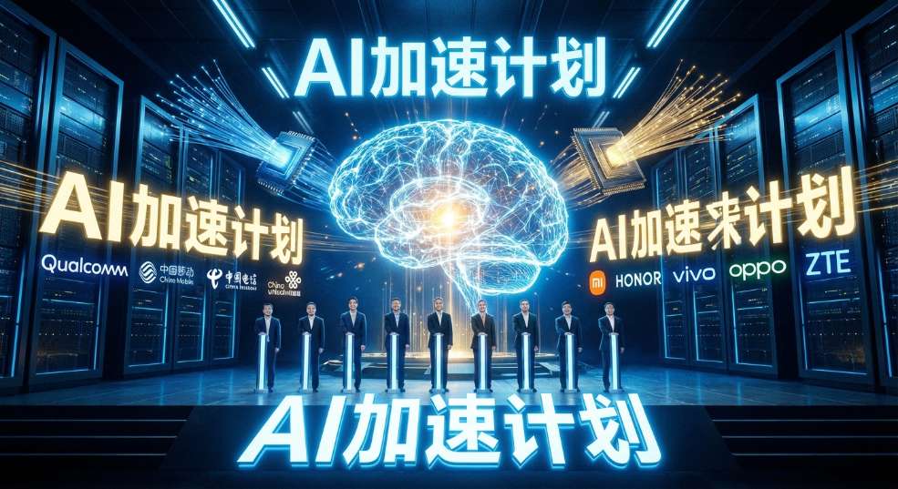 高通与中国三大运营商及小米、荣耀、vivo、OPPO、中兴等启动“AI 加速计划
