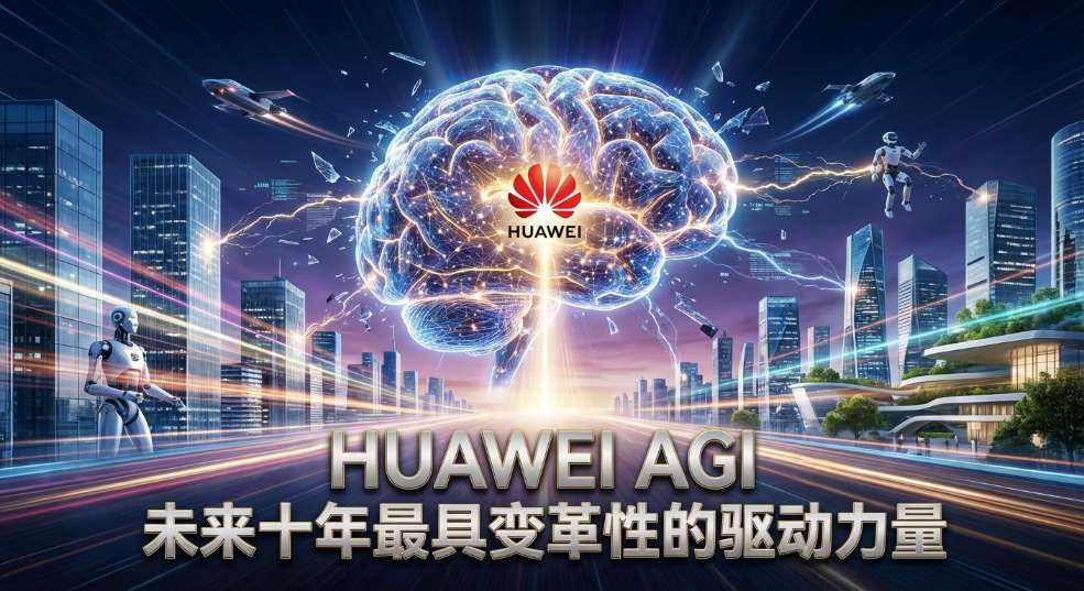 华为：AGI 将是未来十年最具变革性的驱动力量