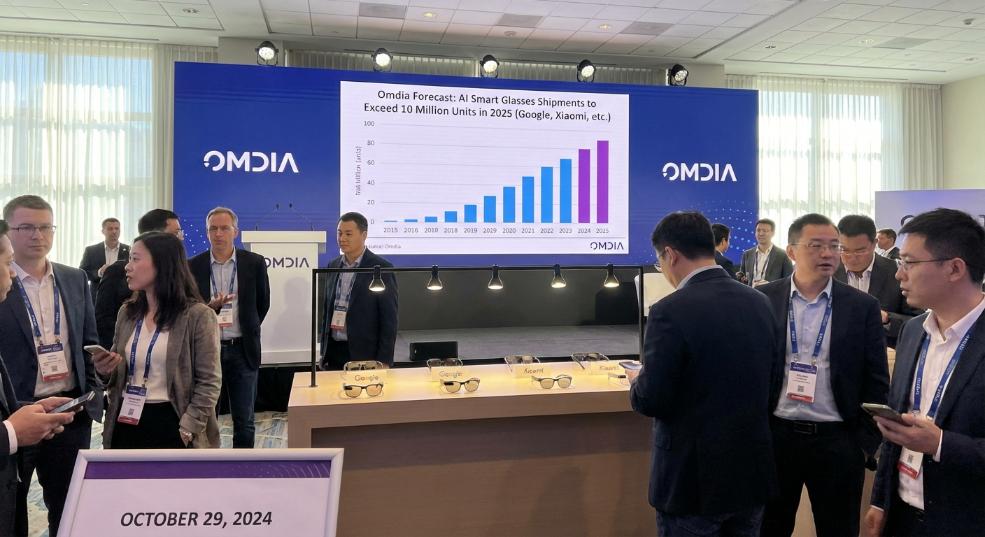 Omdia 预测：谷歌、小米等推动 AI 眼镜出货明年首次站上 1000 万台第一张图