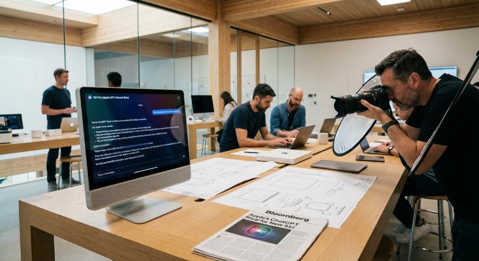 苹果内部版 ChatGPT 曝光，为新 Siri 准备第二张图