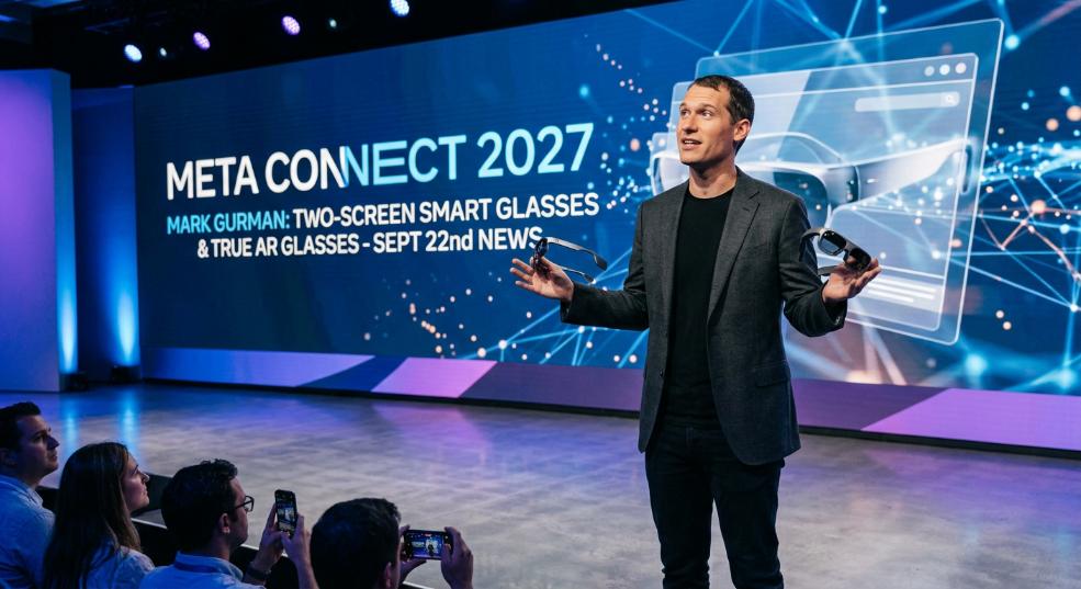 古尔曼：Meta 将于 2027 年推出双屏智能眼镜，以及真 AR眼镜第二张图