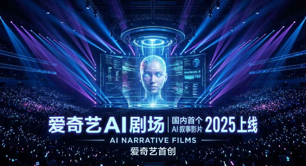 爱奇艺将推国内首个 AI剧场，明年上线首批 AI 叙事影片