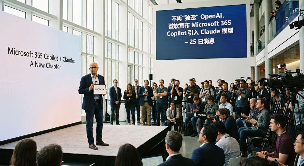 不再“独宠”OpenAI,微软宣布 Microsoft 365 Copilot 引入 Claude 模型 不再“独宠”OpenAI,微软宣布 Microsoft 365 Copilot 引入 Claude 模型第一张图