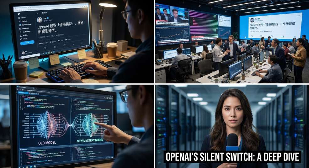 OpenAI 被指「偷换模型」，神秘新模型曝光第二张图