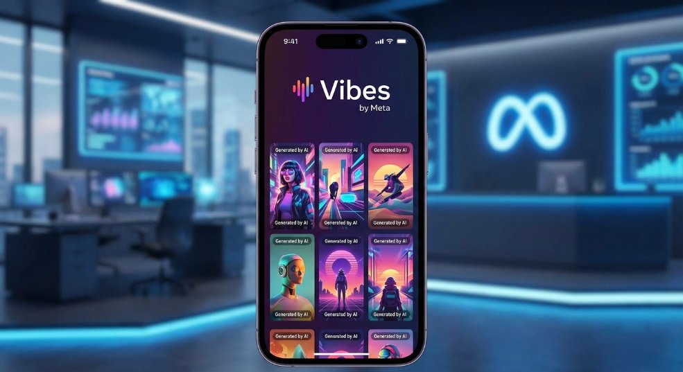 Meta 推出 Vibes 短视频应用，平台所有内容均为 AI 生成