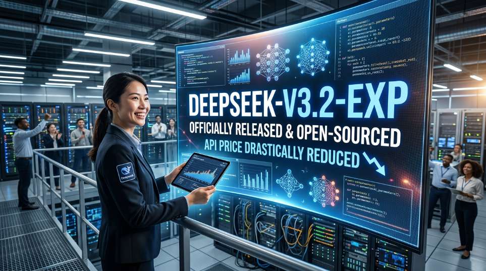 DeepSeek-V3.2-Exp 模型正式发布并开源，API 大幅降价