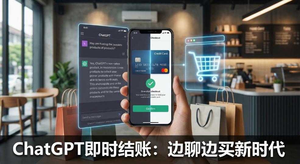 支持边聊边购物，ChatGPT 上线「即时结账」功能