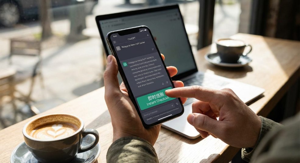 支持边聊边购物，ChatGPT 上线「即时结账」功能第一张图