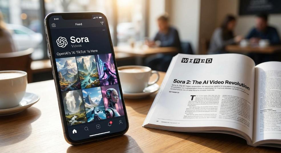 OpenAI 被曝将推出“AI 版 TikTok”，所有短视频均为 AI 生成，基于 Sora 2第一张图
