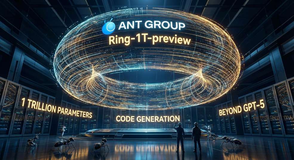 蚂蚁集团开源全球首个万亿参数推理大模型 Ring-1T-preview，代码生成
