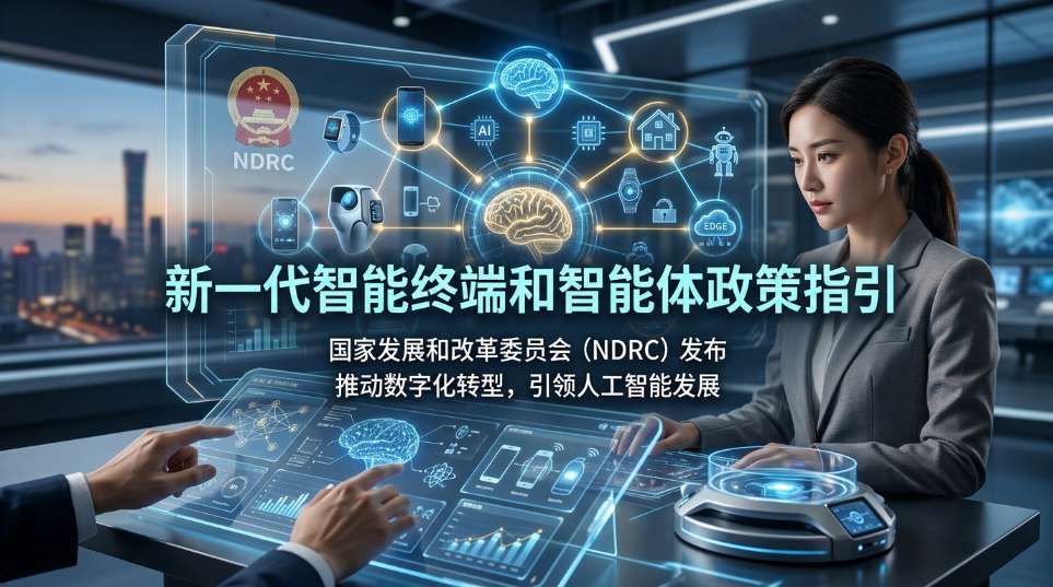国家发改委：将制定新一代智能终端和智能体有关政策指引