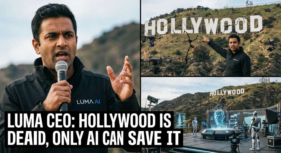 Luma CEO:好莱坞已死,唯有 AI 能救 Luma CEO:好莱坞已死,唯有 AI 能救第二张图
