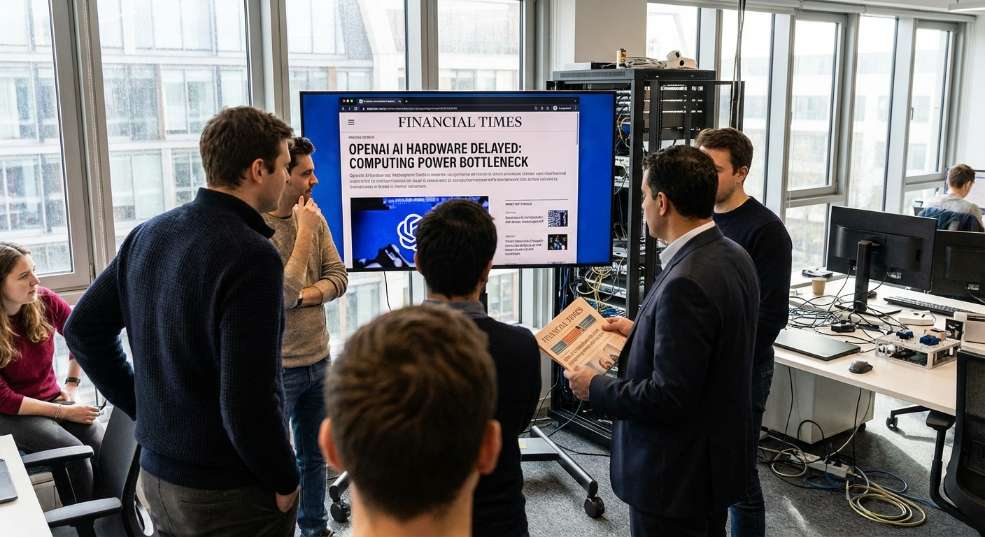 算力成最大技术瓶颈，OpenAI 首款 AI硬件恐推迟发布第一张图