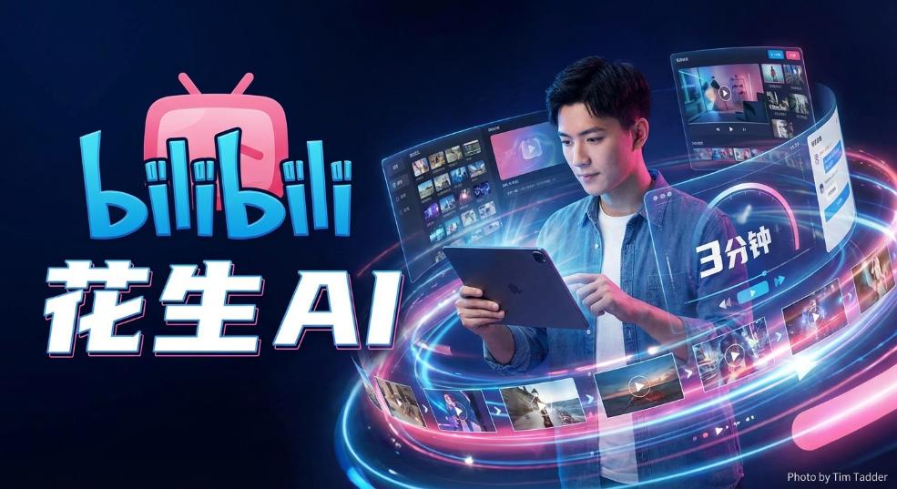 3 分钟可成片，B站测试 AI 视频创作工具“花生 AI”