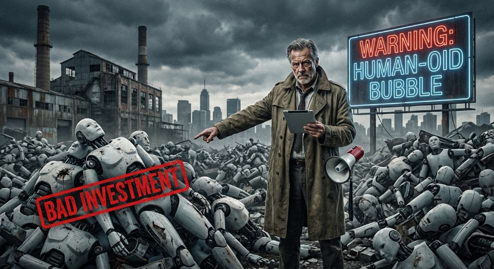 著名机器人专家警告：投资人形机器人初创企业是浪费资金