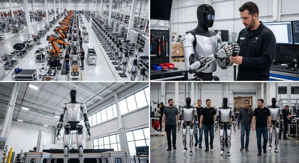 马斯克:特斯拉正全力推进 Optimus 人形机器人的规模化生产 马斯克:特斯拉正全力推进 Optimus 人形机器人的规模化生产第二张图