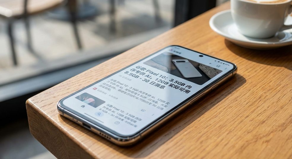 谷歌 Pixel 10 手机预留 3.5GB 内存专供 AI 使用，12GB 实际可用 8.5GB第一张图