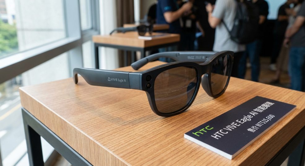 HTC 发布首款 AI 智能眼镜 VIVE Eagle,售价新台币15,600元 HTC 发布首款 AI 智能眼镜 VIVE Eagle,售价新台币15,600元第一张图