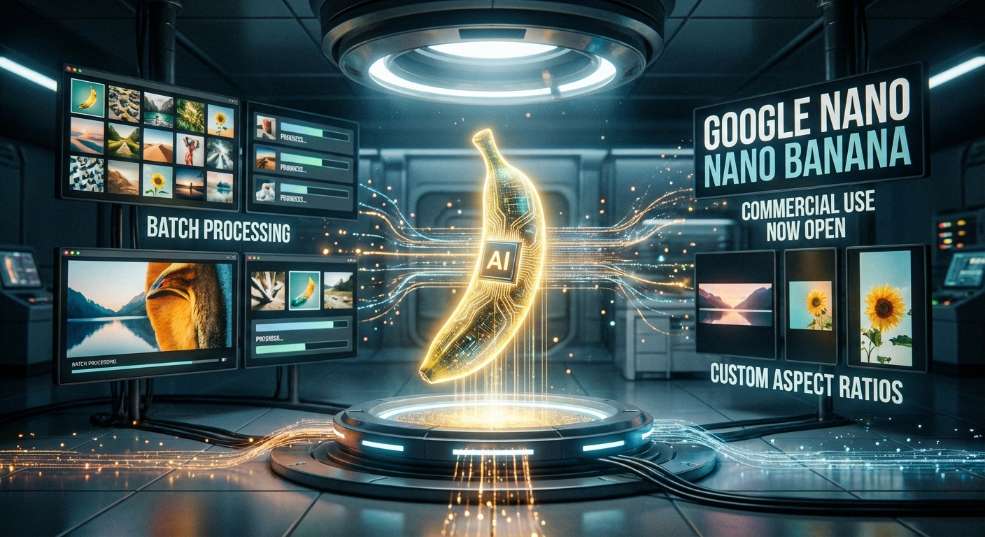 谷歌“Nano Banana”图像 AI 模型正式开放商用：同步新增批量处理、自