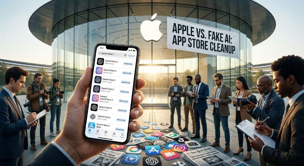 苹果出手整治，清理大量蹭热度的山寨“OpenAI Sora 2”应用第二张图