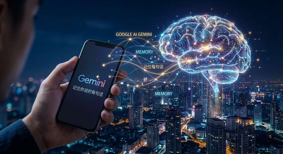 会记住你说的每句话：谷歌 AI Gemini App 上线记忆功能