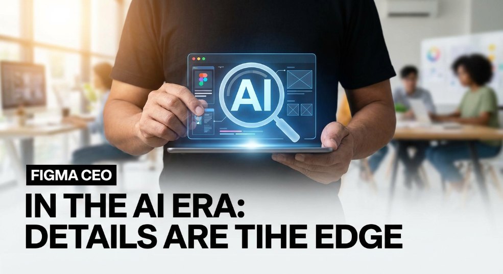 Figma CEO：AI 时代下，细节才是优势