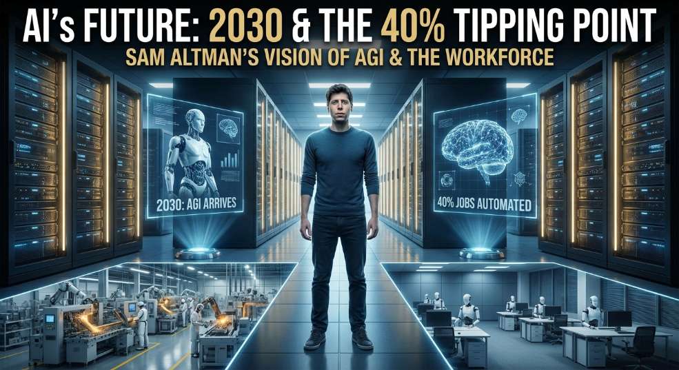 OpenAI CEO 萨姆・奥尔特曼：2030 年前通用人工智能将来，未来 AI