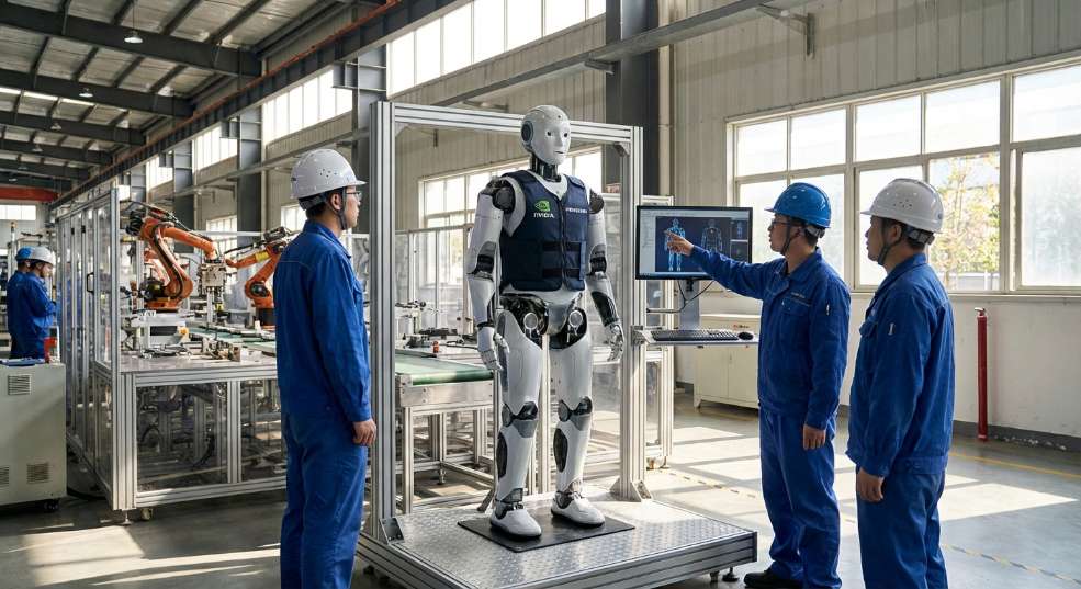 英伟达、富士康合作打造的人形机器人预计 11 月首秀,将成“物理 AI”开端 英伟达、富士康合作打造的人形机器人预计 11 月首秀,将成“物理 AI”开端第一张图