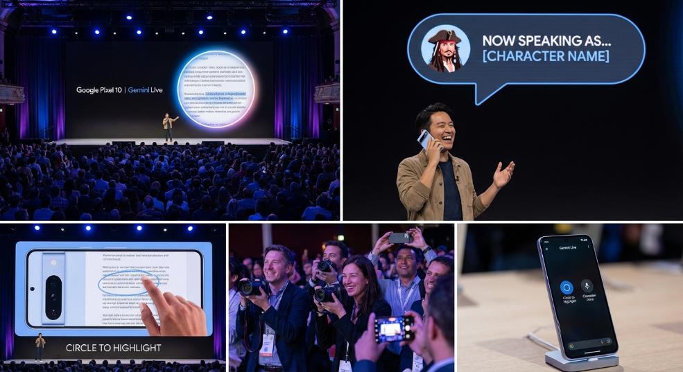 谷歌 Pixel 10 系列手机首发 Gemini 新功能：能在屏幕上圈重点，还会模仿角色说话第二张图