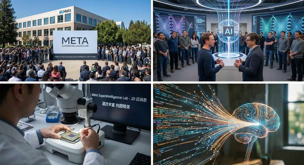 Meta 公司再次重组 AI 团队,成立超级智能实验室 Meta 公司再次重组 AI 团队,成立超级智能实验室第二张图
