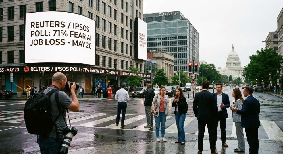 路透社民调：71% 美国人担心 AI 会导致永久性失业第二张图