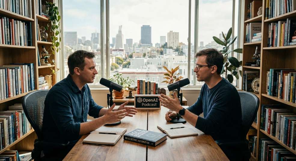 OpenAI 科学家谈 AGI：AI 正加速推进科学研究自动化第二张图