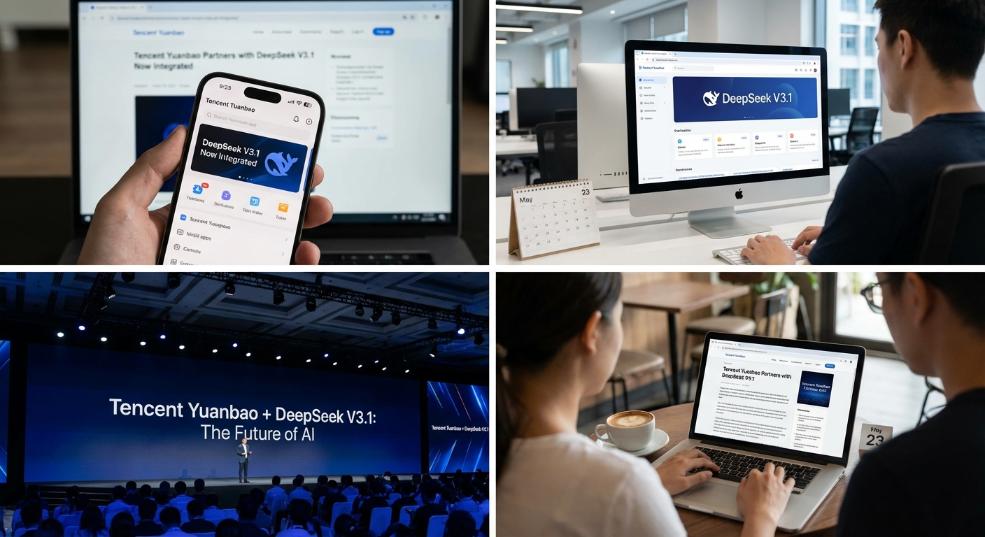 腾讯元宝接入 DeepSeek V3.1 最新版，电脑 / 网页版可体验第二张图