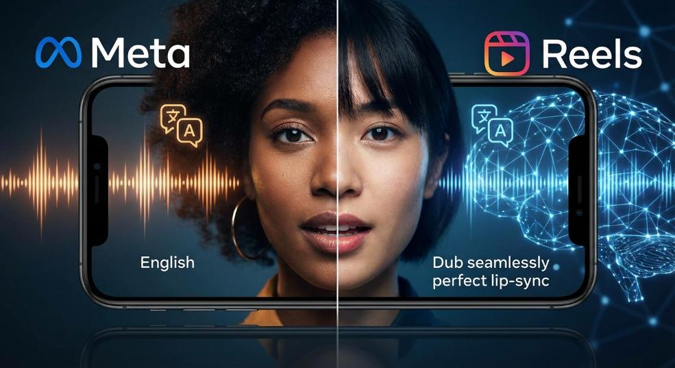 Meta 公布 Reels 短视频音频翻译功能，利用 AI 多语言配音对口型