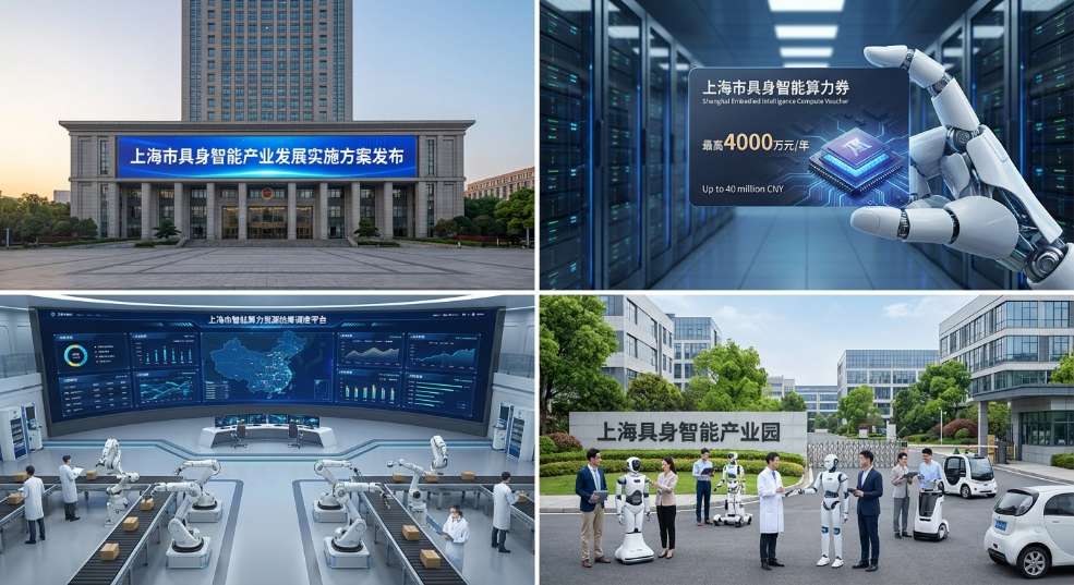 上海：对达到一定算力租用规模的具身智能企业，给予最高 4000 万元 / 年算力券支持第二张图