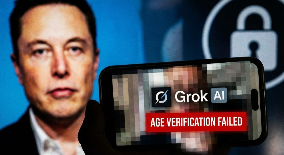 马斯克的 Grok 可生成名人裸体视频，年龄验证被指形同虚设