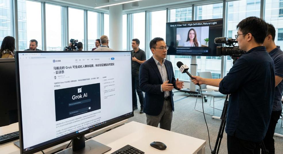 马斯克的 Grok 可生成名人裸体视频，年龄验证被指形同虚设第一张图