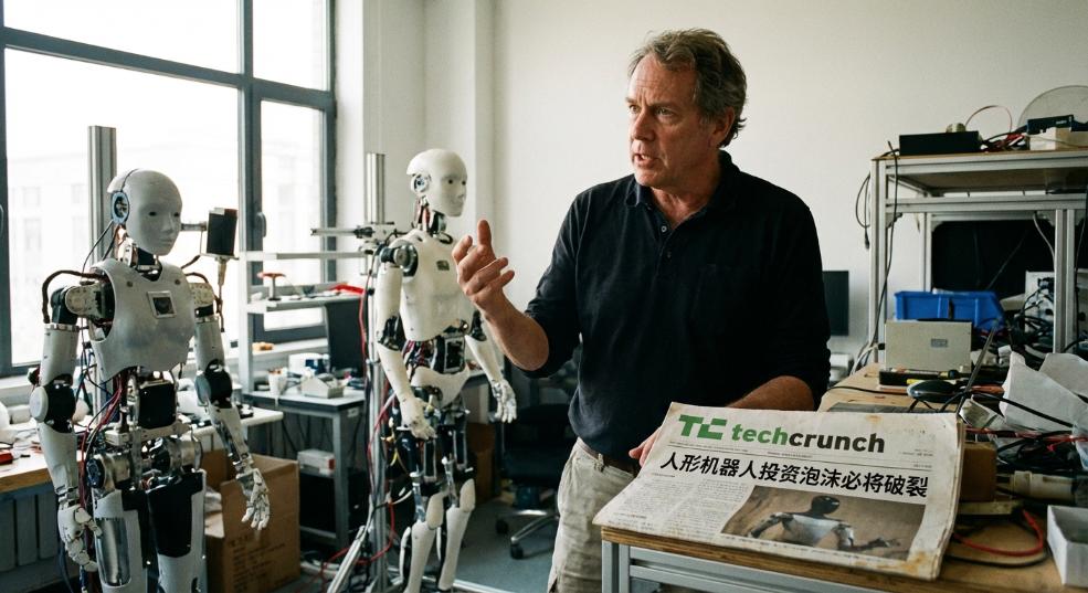 机器人专家：人形机器人的投资泡沫必将破裂第一张图