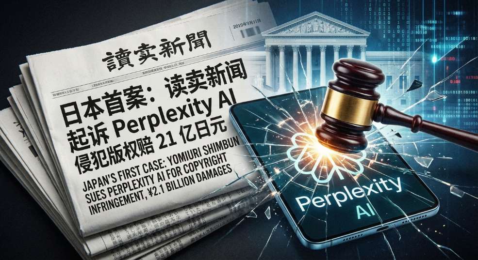 日本首案：报业巨头《读卖新闻》起诉 Perplexity AI 侵犯版权，索赔 