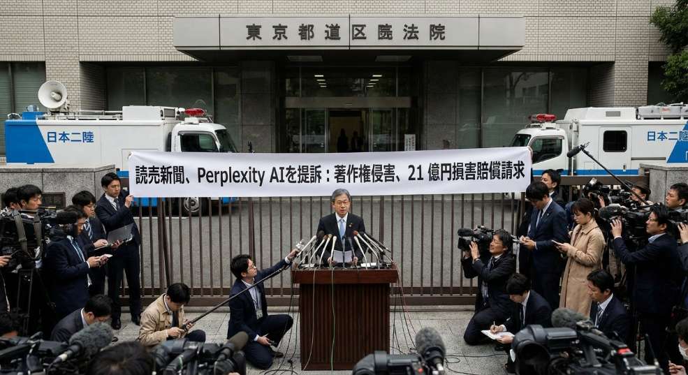 日本首案：报业巨头《读卖新闻》起诉 Perplexity AI 侵犯版权，索赔 21 亿日元第一张图
