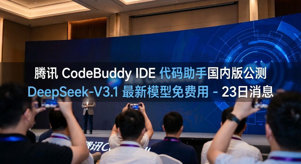 腾讯 CodeBuddy IDE 代码助手国内版公测，DeepSeek-V3.1 最新模型免费用第二张图