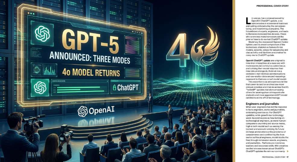 OpenAI ChatGPT 更新：GPT-5 引入三种模式，4o 模型回归
