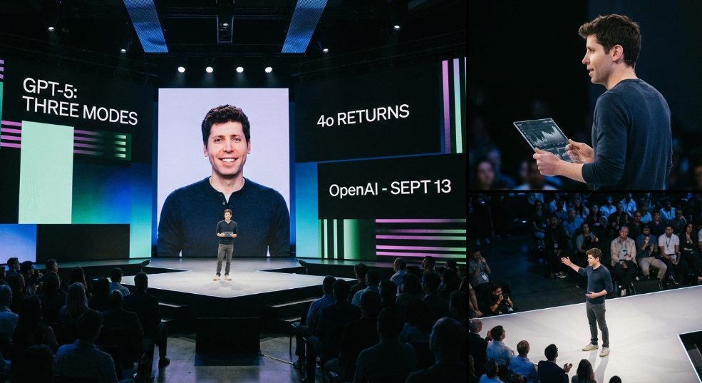 OpenAI ChatGPT 更新：GPT-5 引入三种模式，4o 模型回归第二张图
