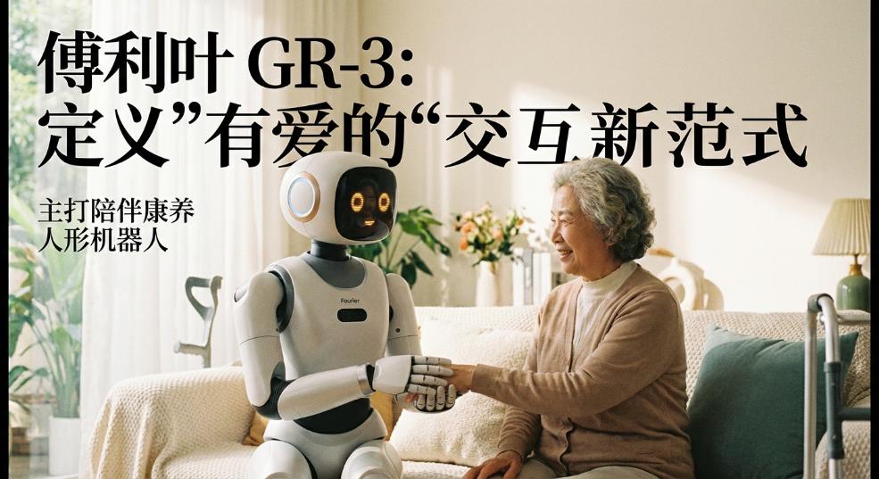 傅利叶发布人形机器人 GR-3，主打陪伴康养，定义”有爱的”交互新范式