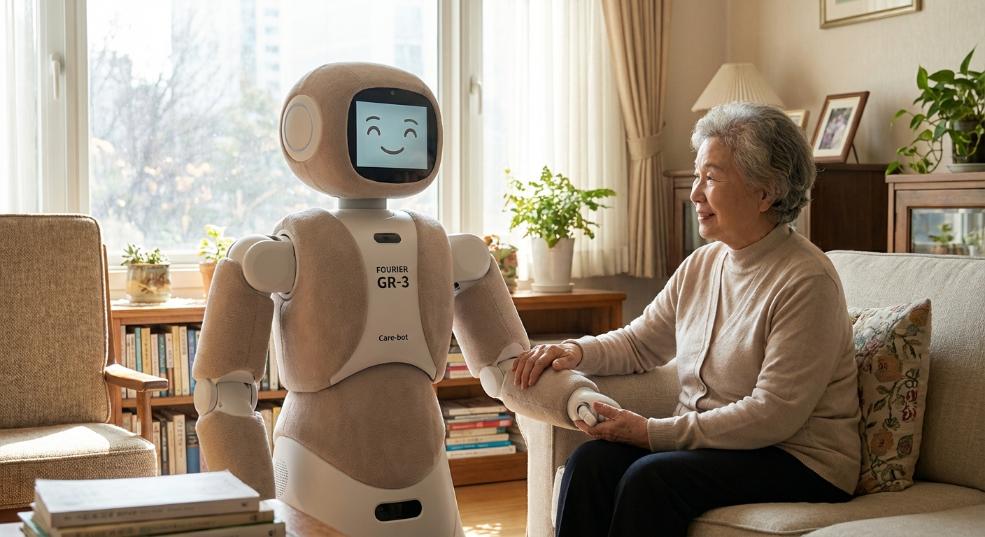 傅利叶发布人形机器人 GR-3,主打陪伴康养,定义”有爱的”交互新范式 傅利叶发布人形机器人 GR-3,主打陪伴康养,定义”有爱的”交互新范式第一张图