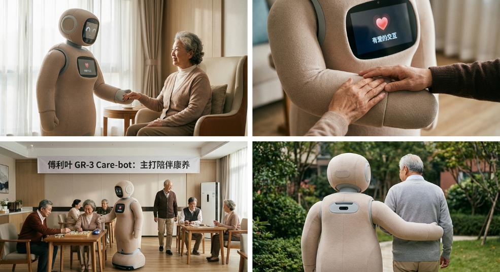 傅利叶发布人形机器人 GR-3,主打陪伴康养,定义”有爱的”交互新范式 傅利叶发布人形机器人 GR-3,主打陪伴康养,定义”有爱的”交互新范式第二张图