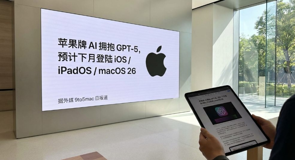 “苹果牌 AI”拥抱 GPT-5，预计下月登陆 iOS / iPadOS / macOS 26第一张图